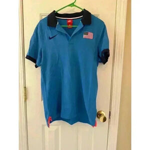 Mens USA NIKE Track & Field Polo
